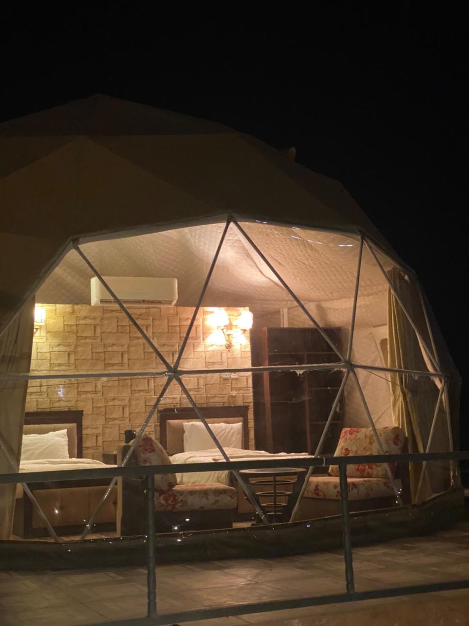 Wadi Rum Sky Camp Exterior foto